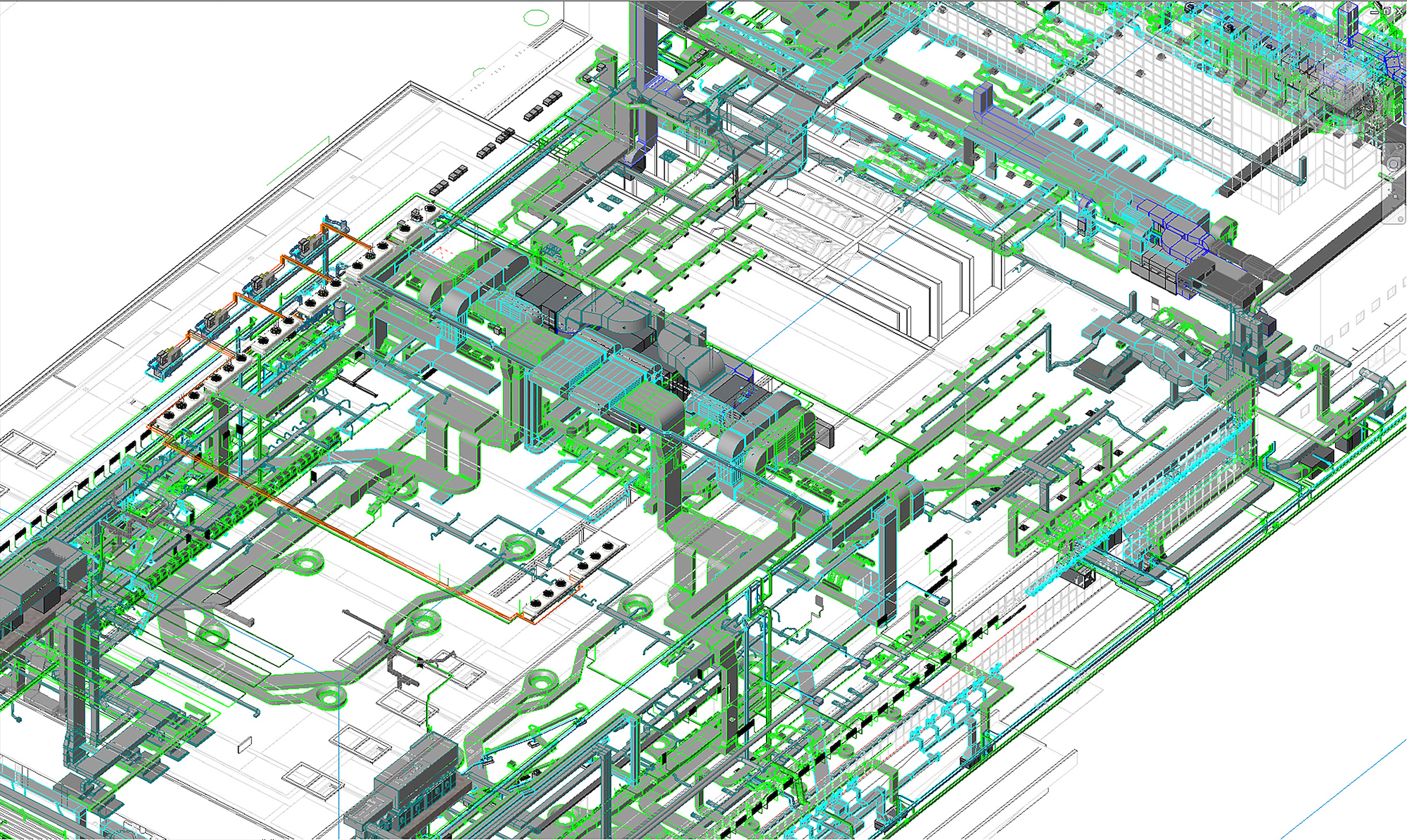 BIM-model Unica, project: World Forum Den Haag