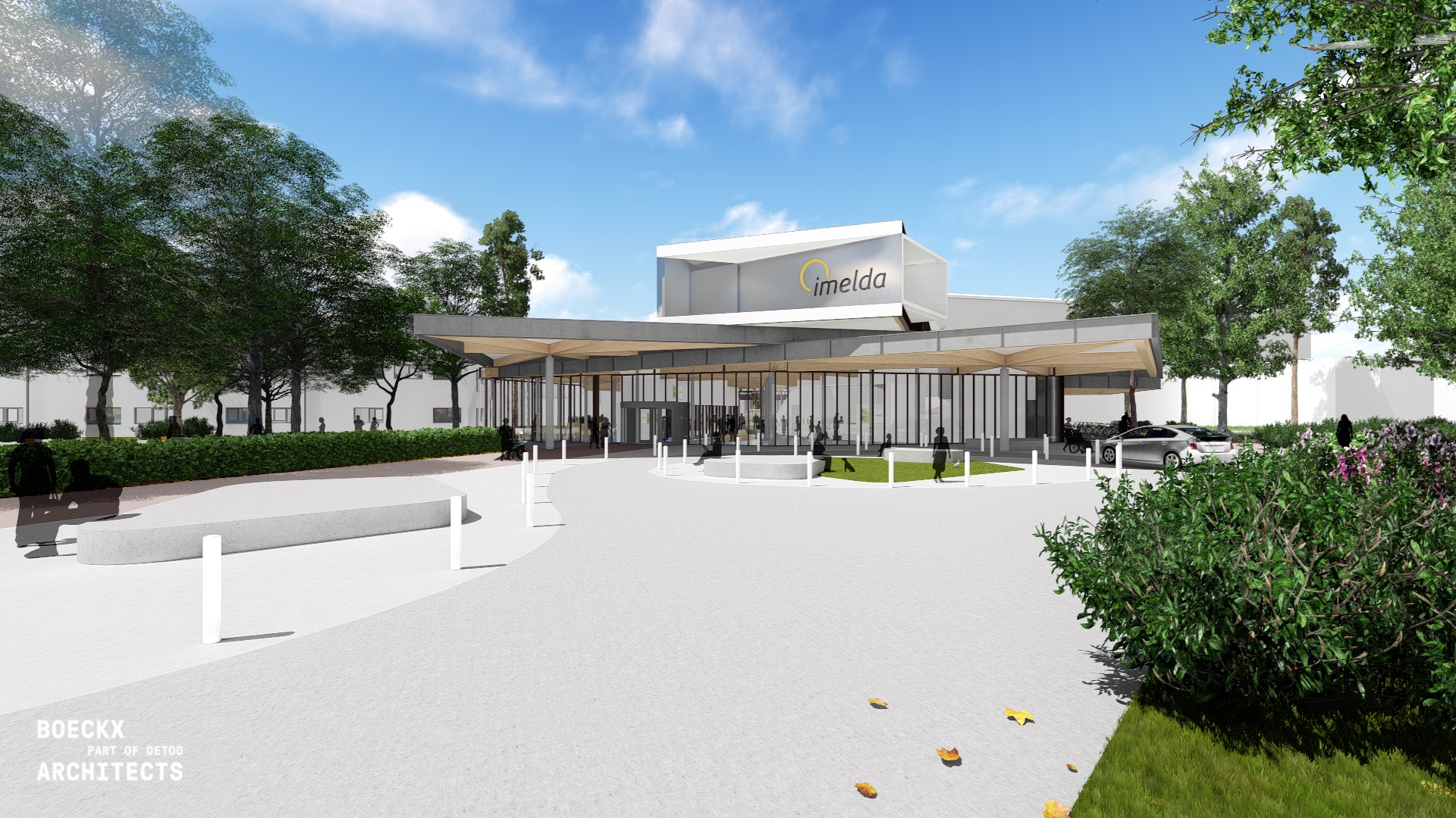 Verelst Imelde ziekenhuis Boeck Architecten BIM-platform
