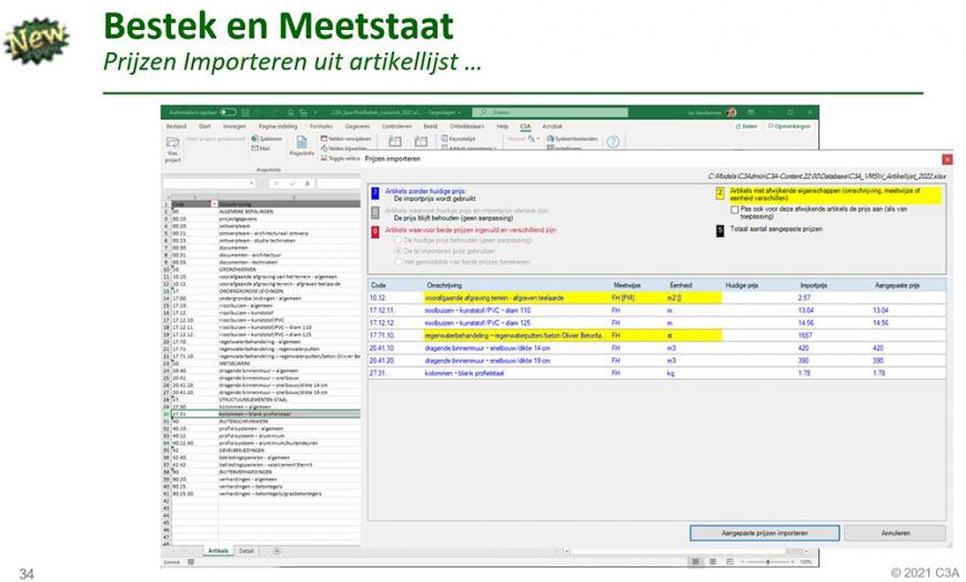 C3Admin met Office nieuwe release 2024