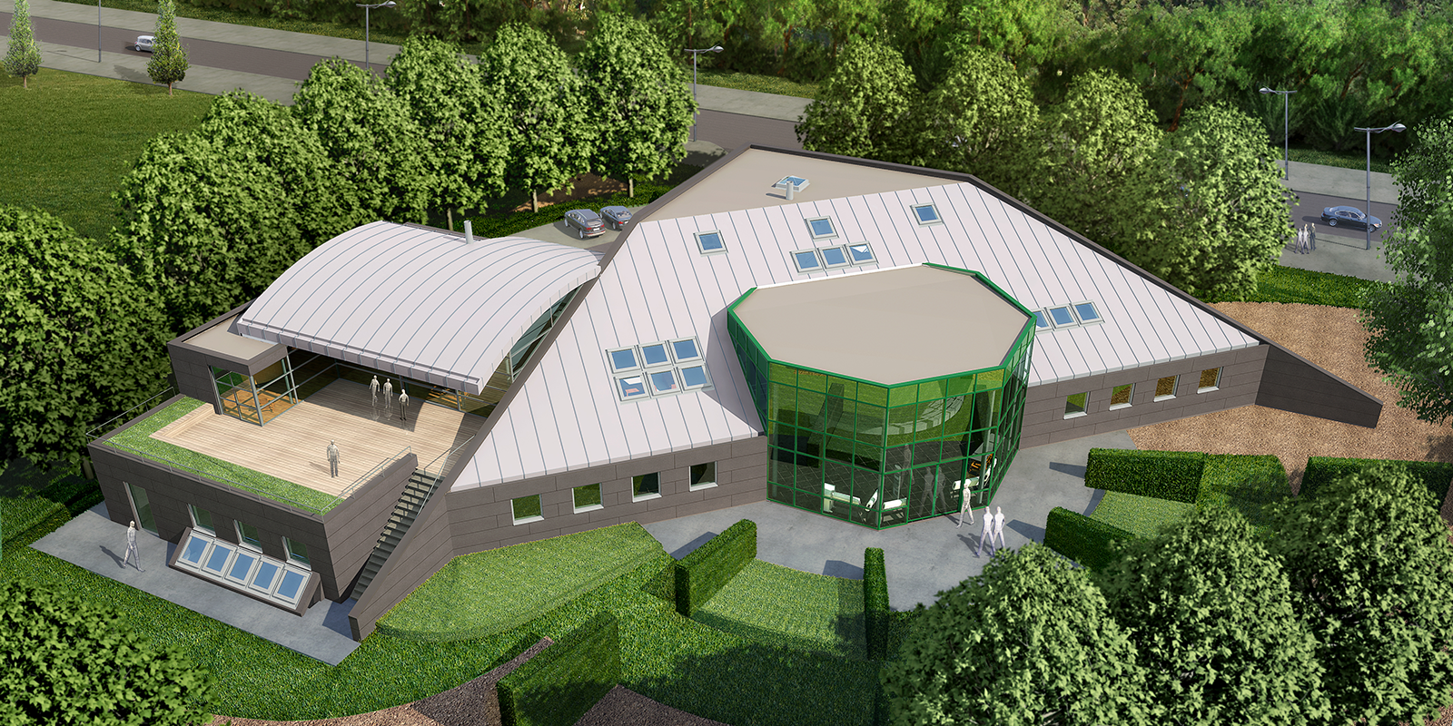 C3A-Revit-basiscursus met C3A-gebouw als cursusoefening